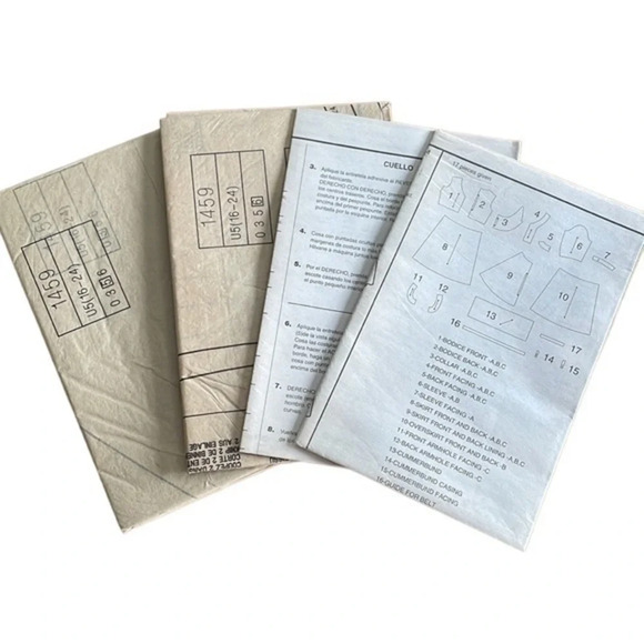 NEW Simplicity Pattern 1950's Vintage Dress US Size 16-24 - Picture 5 of 5